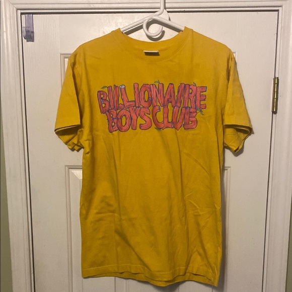 Billionaire Boys Club Yellow T-Shirt - Picture 1 of 2